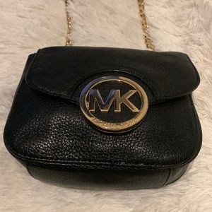 Michael Kors Fulton Leather Small Crossbody